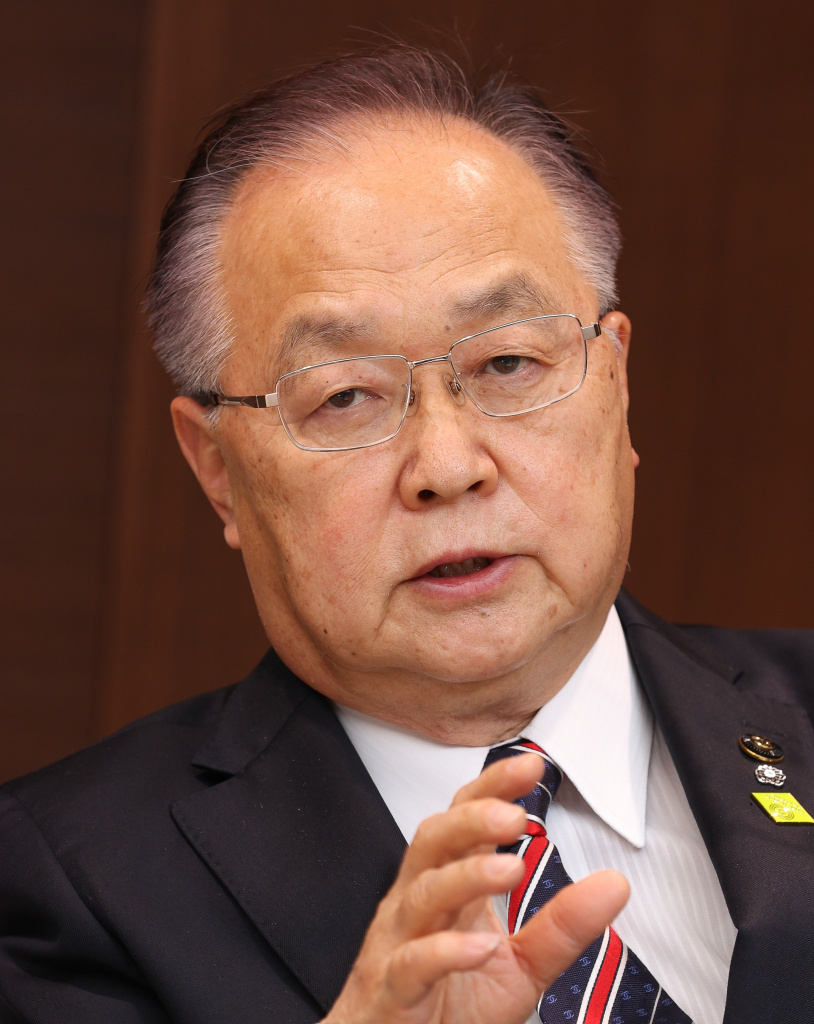 川口市長　奥ノ木　信夫氏