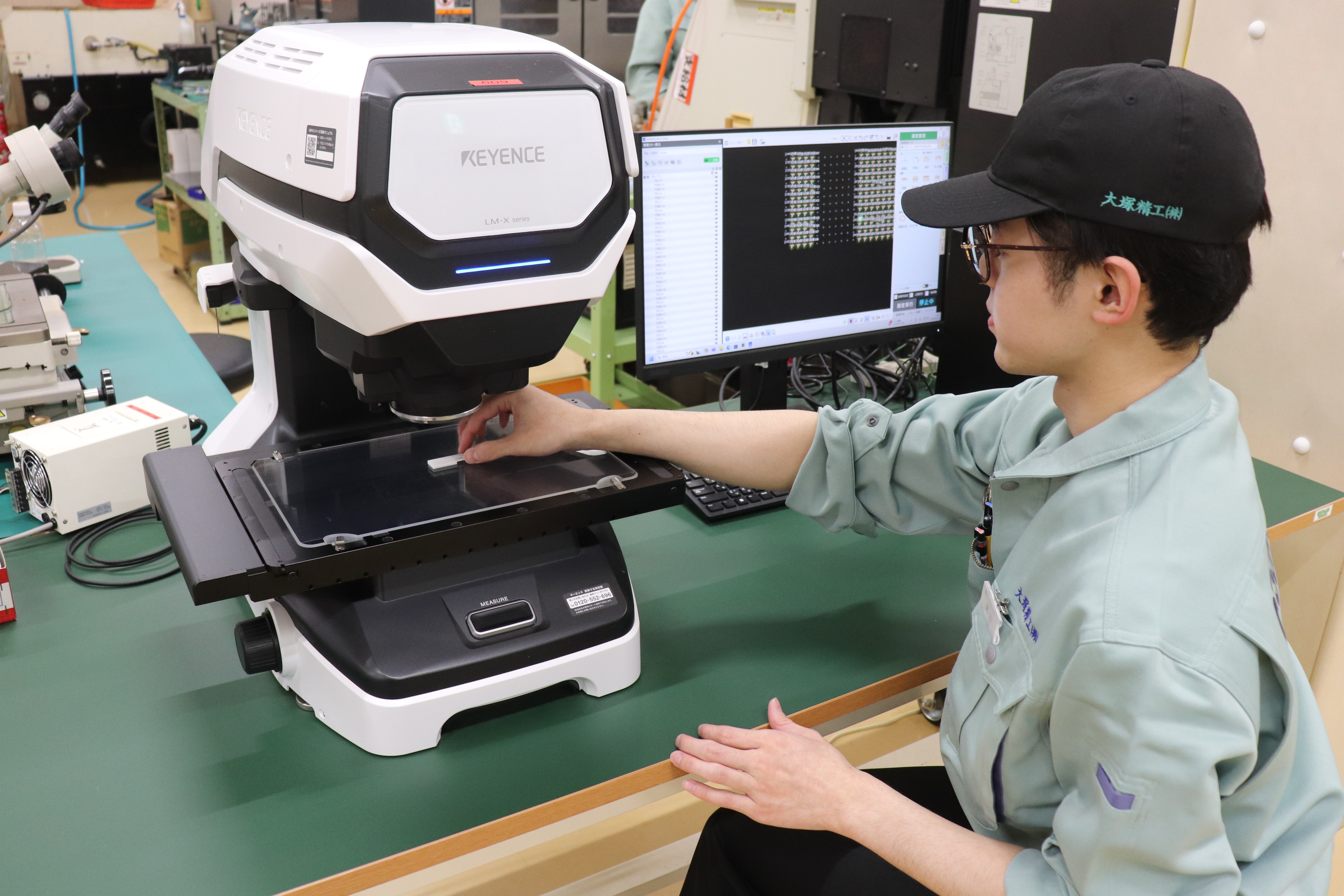 大塚精工は測定機を駆使して品質を守る