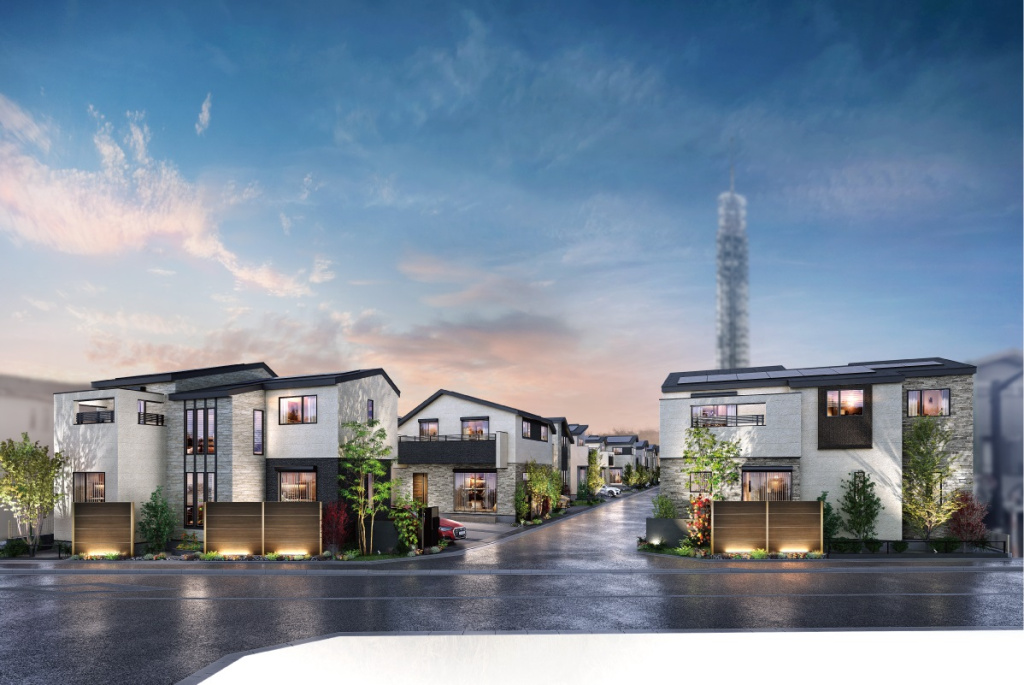ポラスグループの中央住宅が販売する分譲住宅「アイムス花小金井Ｐ．Ｔ．ＳＩＴＥ」