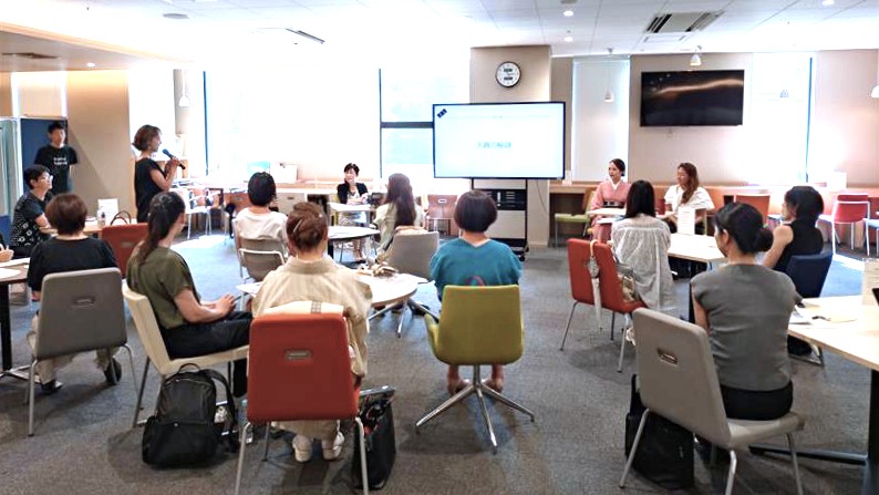 ４日に開催した「女性先輩起業家のリアルなお話」セミナー