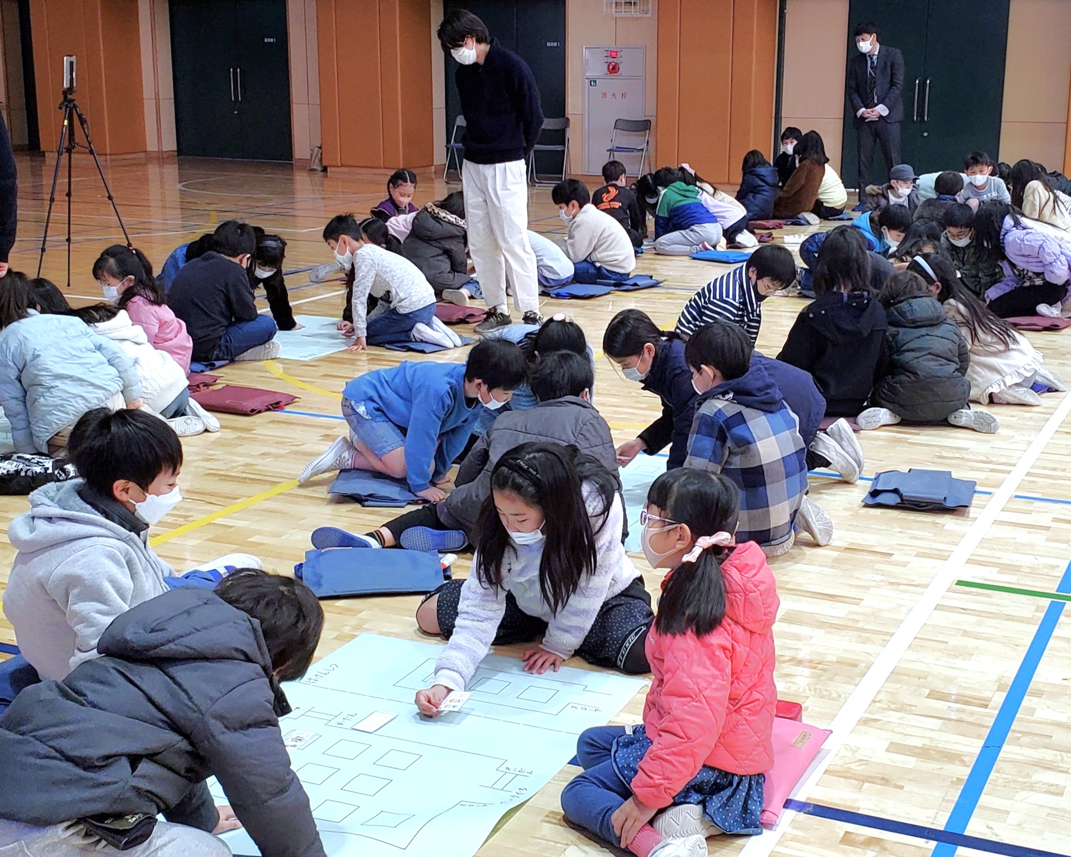 <strong>写真２</strong>　ＨＵＧ実施風景