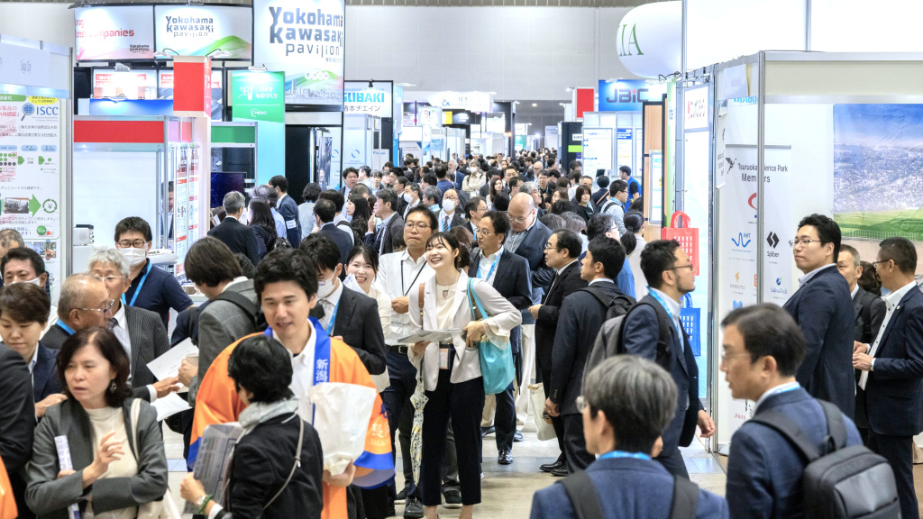 <strong>昨年は１万８００３人が来場し、２万２０４５件のパートナリング商談が行われた</strong>（ＪＴＢコミュニケーションデザイン提供）