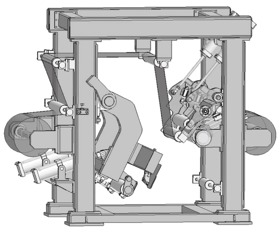 図２　鋸刃方式のスプライス装置（小林製作所提供）