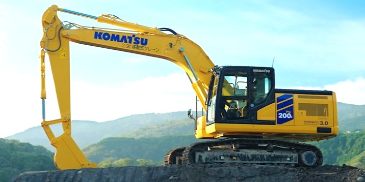 コマツの２０トンクラス油圧ショベル「ＰＣ２００ｉ―１２」