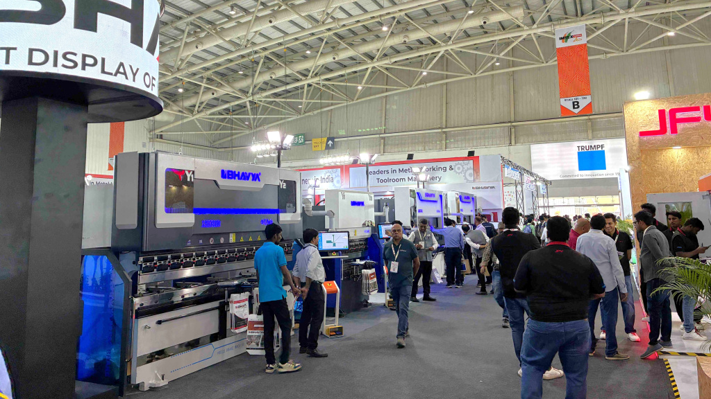 インドでは工作機械の旺盛な需要が見込まれる(8面=IMTEX Forming2026リポート)