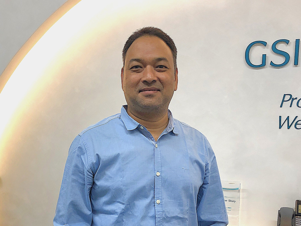 GSI Creos Indiaのラールバハードゥル・サワント社長は豊富な経験でクライアントをサポート