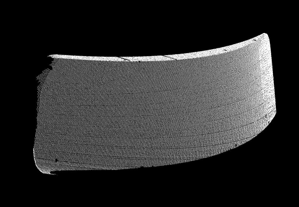 図４　非接触機上計測システムによる計測の様子とベベルギヤの評価②