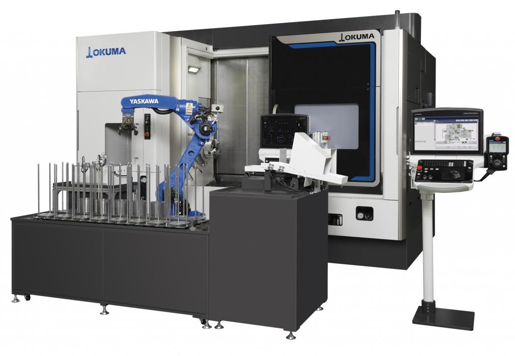 【写真２】加工セルとコントローラー「ｓｍａｒＴｗｉｎＣＥＬＬ」