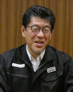 松浦機械製作所社長　松浦 勝俊氏