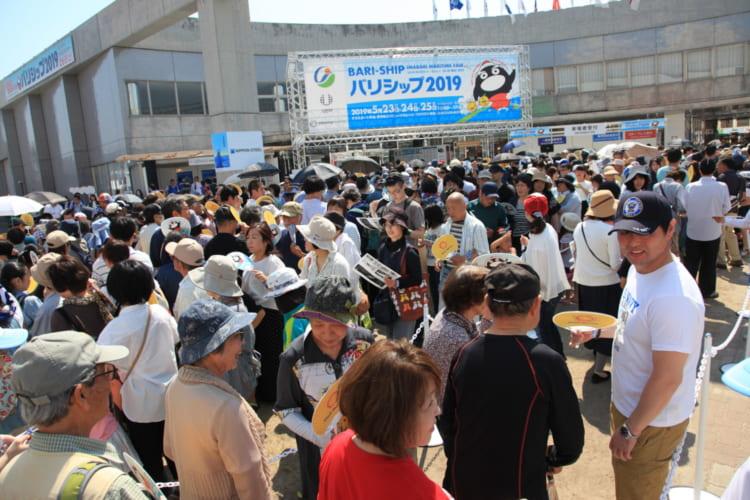 一般公開日には多くの参加者が訪れる