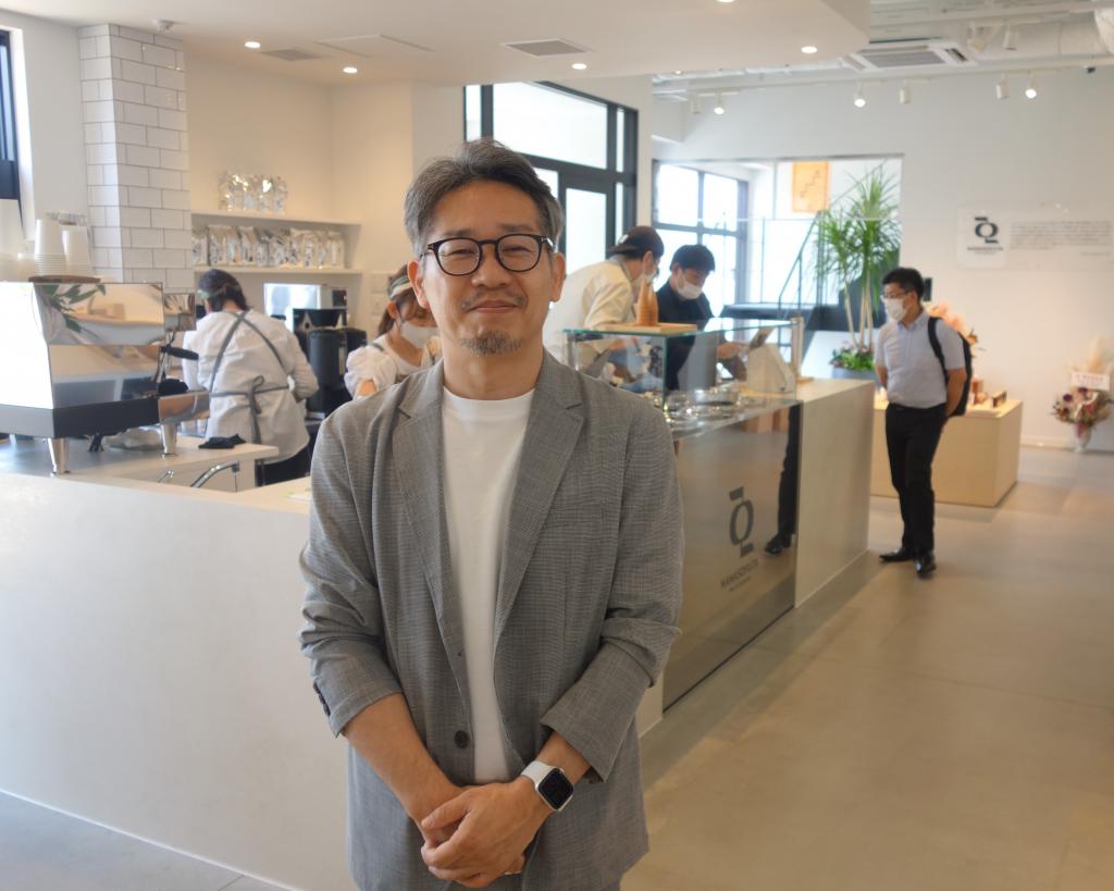 西辻宏道・千総社長と１０日に開店したジャム工場兼ジェラートカフェ「ＮＡＮＡＳＯＦＵＴＡ」