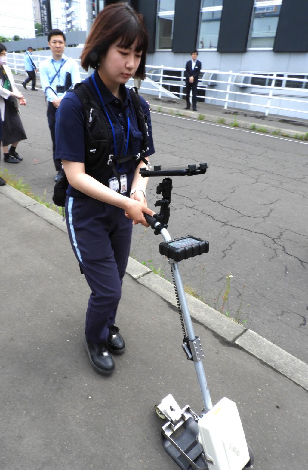 今年度から新システムによる地中導管検査へ全面移行する