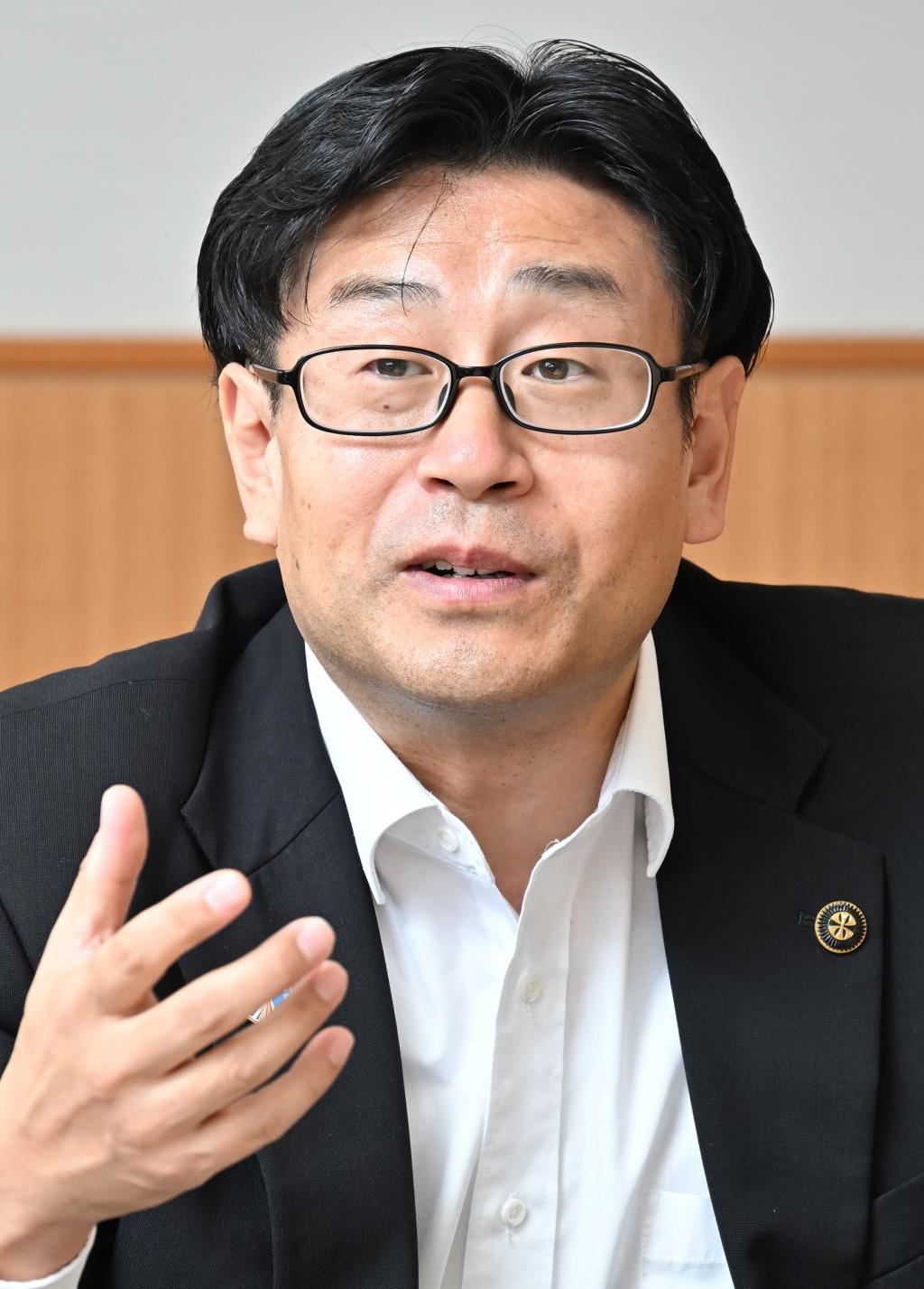 福田 晃 越谷市長