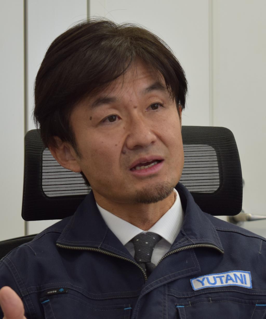 ユタニ社長　辰巳 芳丈氏