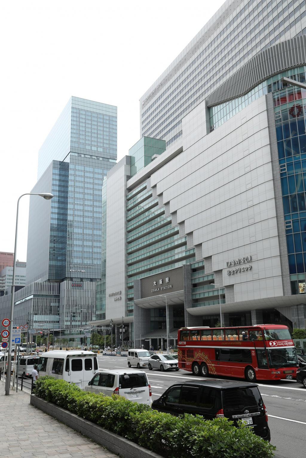 大阪駅の玄関口も再開発が進む。都市開発の大きな転換点に