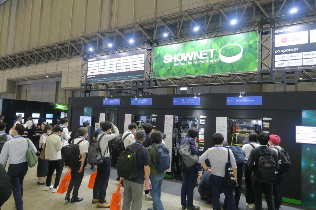 会場内にネットワークを構築するプロジェクト「ＳｈｏｗＮｅｔ」は今年も実施