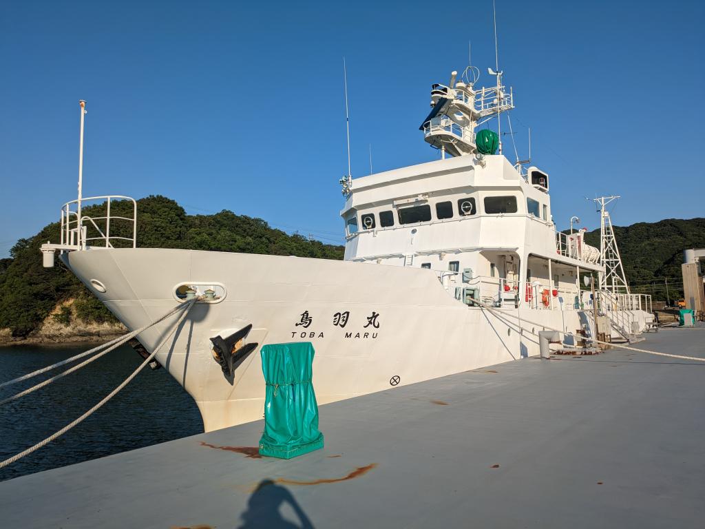 鳥羽商船高専の練習船「鳥羽丸」（3代目）