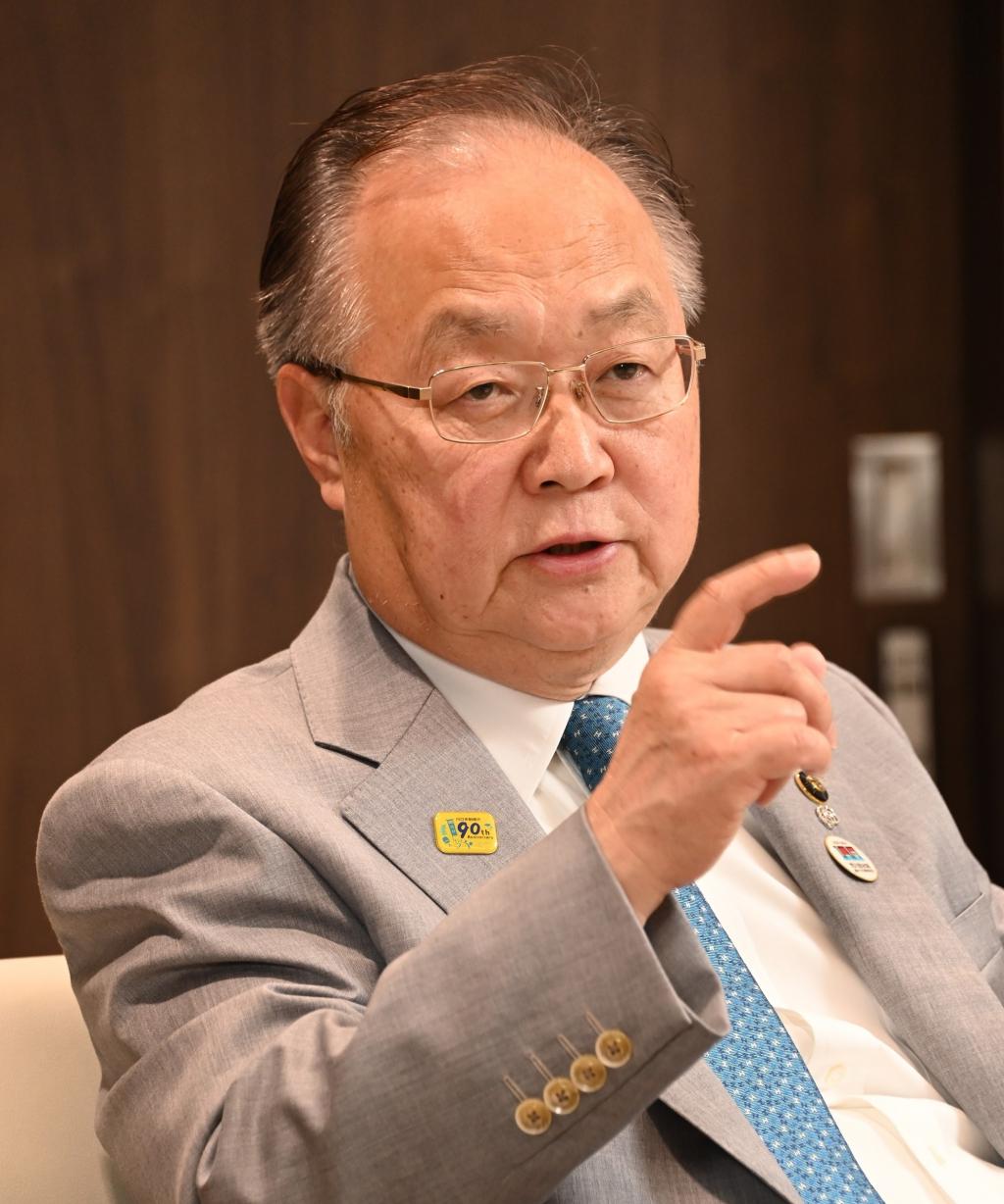 川口産業振興公社　奥ノ木 信夫 理事長